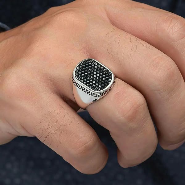 Iced Diamond Ring