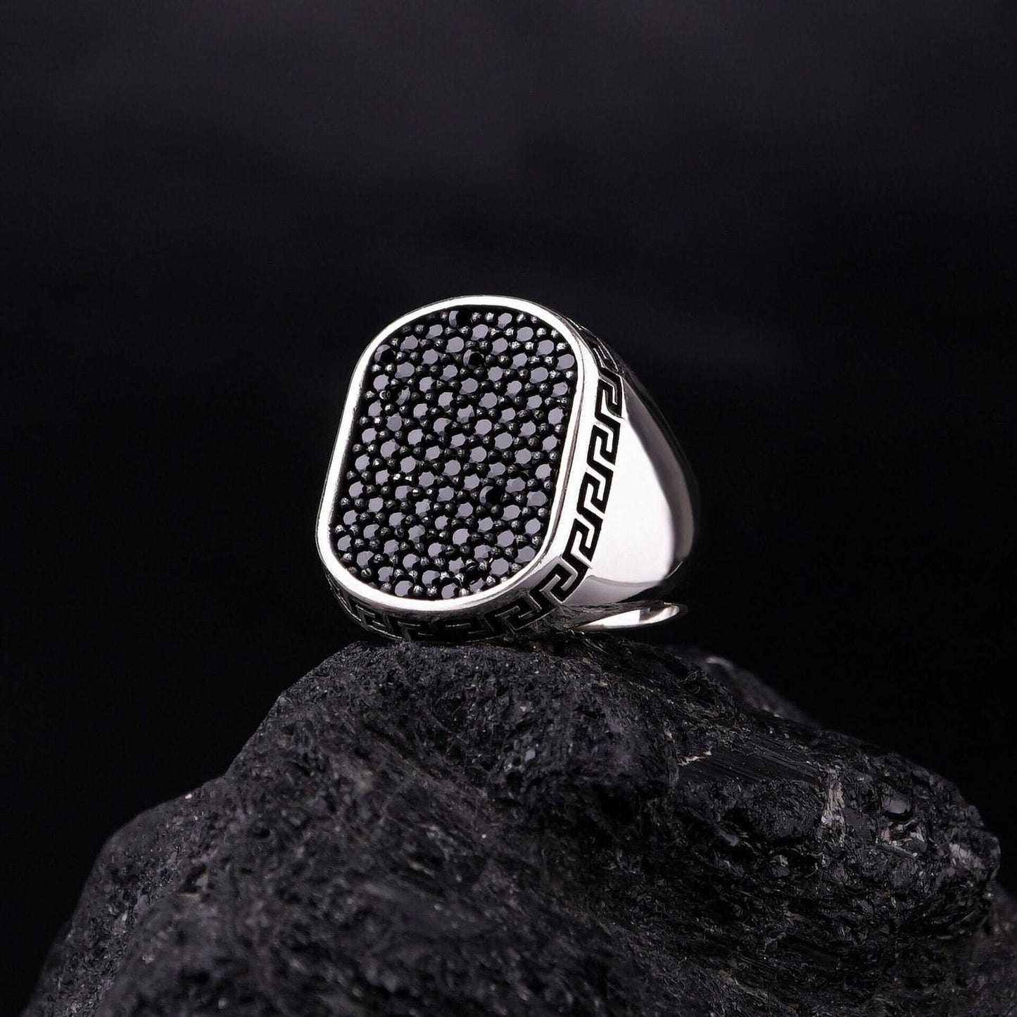 Iced Diamond Ring