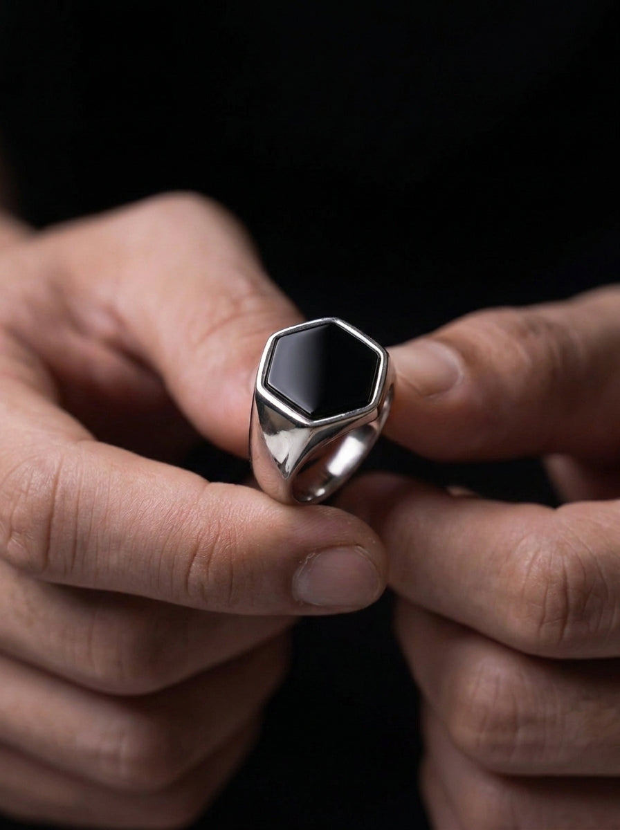 Hexagon Stylish Ring