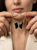 Black butterfly Pandent
