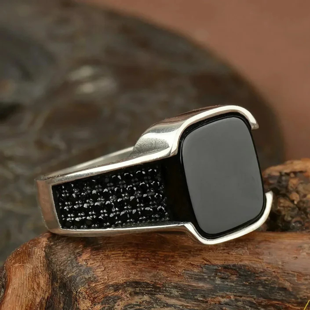 Famous Ring Set (Black Onyx Ring+ Ertugrul Turkish Ring)
