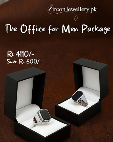 The Office For Men ( Black onyx Ring + Victorion Ring )
