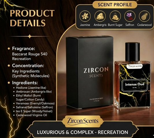 Intense Oud Inspired by Baccarat Rouge