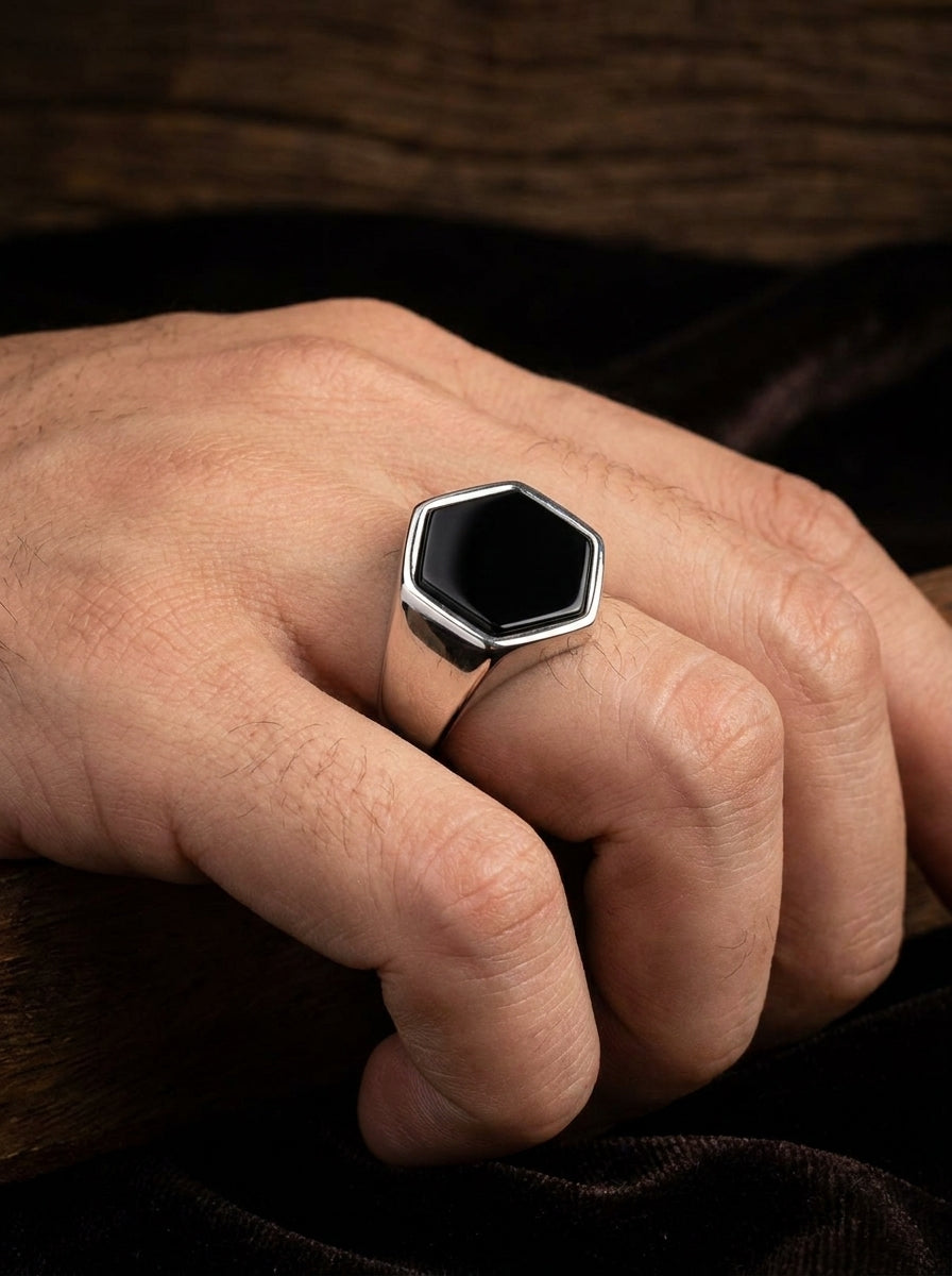 Hexagon Stylish Ring