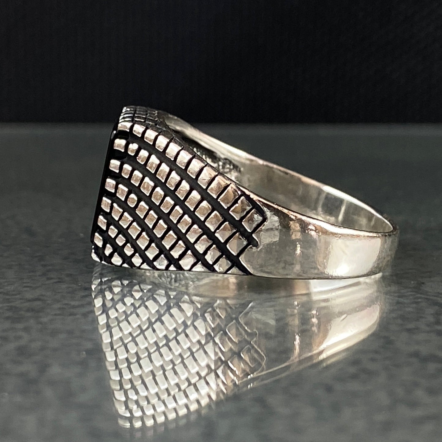 Turtle Pattern Ring