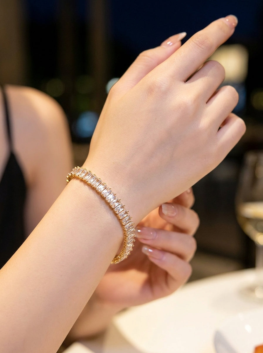 Zircon Crystal Bracelet