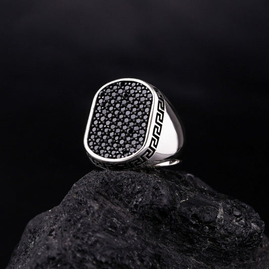 Iced Diamond Ring