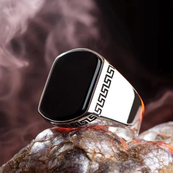 PURE BLACK Onyx RING